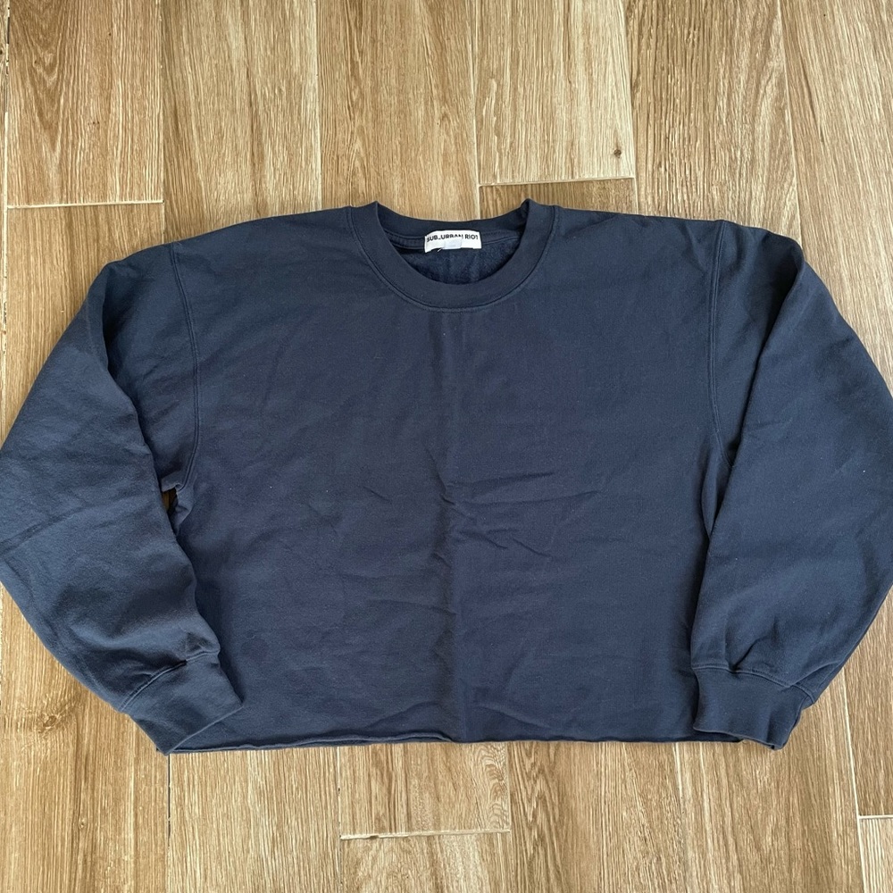 Sub_Urban Riot cropped sweatshirt